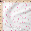 Ruler Scale for Dashes (Pink) by Cate and Rainn