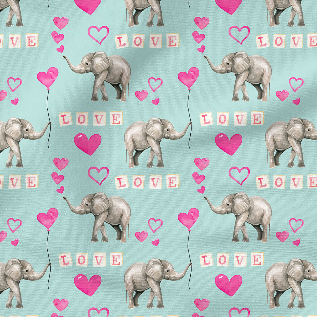 Elephant (Pink Blue) | Children