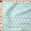 Ruler Scale for Polka Dots (Light Blue) by Cate and Rainn