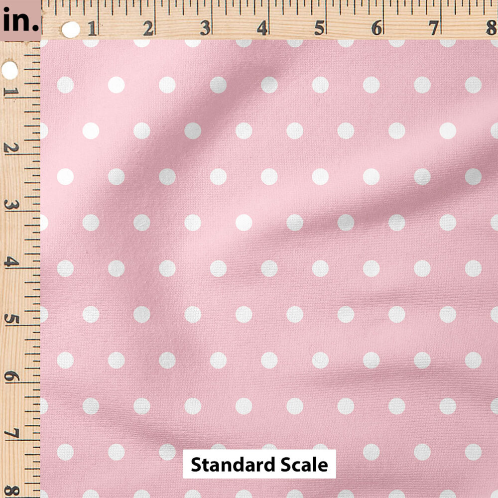 Ruler Scale for Polka Dots (Light Pink) by Cate and Rainn