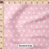 Ruler Scale for Polka Dots (Light Pink) by Cate and Rainn