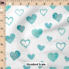 Ruler Scale for Valentines Hearts (Blue) by Cate and Rainn