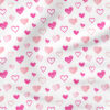 Valentines Hearts (Pink) |  Fabric Design | Cate and Rainn