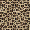 Valentines Leopard Print Hearts | Animals Fabric Design | Cate and Rainn