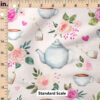 Ruler Scale for Valentines Tea Set (Pink) by Cate and Rainn