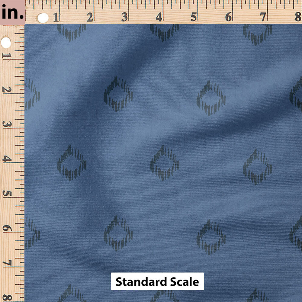 Ruler Scale for Boho Dots (Periwinkle) by Cate and Rainn