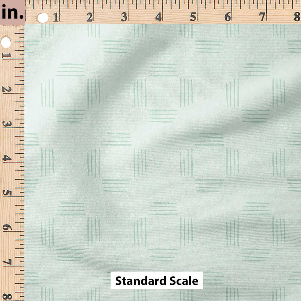 Ruler Scale for Boho Square (Light Blue) by Cate and Rainn