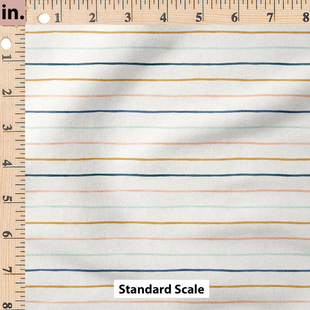 Ruler Scale for Colorful Stripes by Cate and Rainn