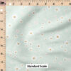 Ruler Scale for Ditzy Floral (Light Blue) by Cate and Rainn