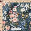 Ruler Scale for Floral (Navy) by Cate and Rainn