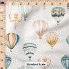 Ruler Scale for Hot Air Balloons (Cream) by Cate and Rainn