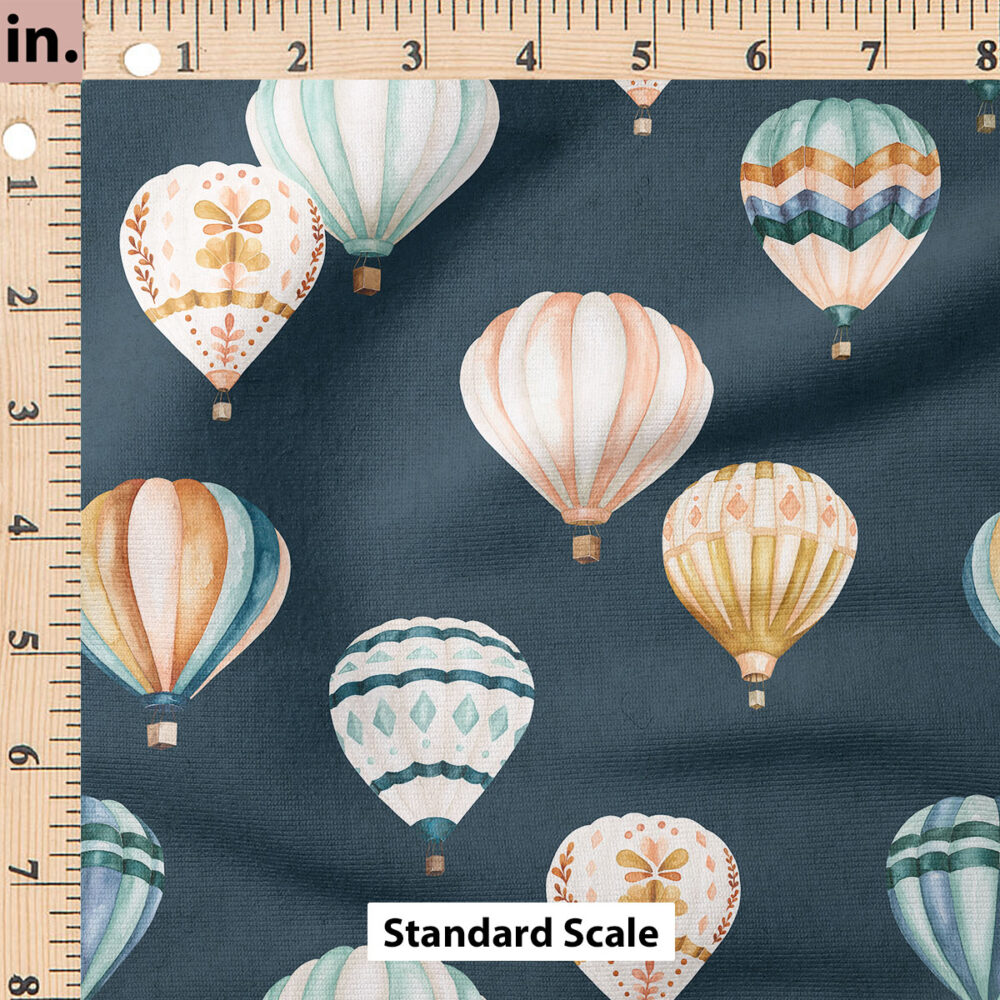 Ruler Scale for Hot Air Balloons (Navy) by Cate and Rainn