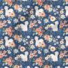 Llama Floral (Periwinkle) | Botanical