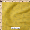 Ruler Scale for Dino Silhouette (Yellow) by Cate and Rainn