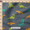 Ruler Scale for Dinosaurs (Blue) by Cate and Rainn