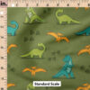 Ruler Scale for Dinosaurs (Forest Green) by Cate and Rainn