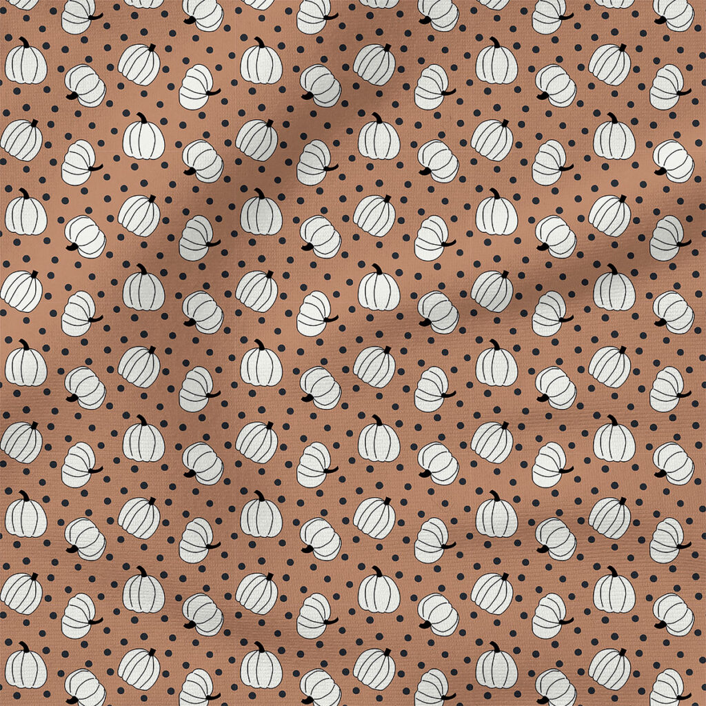 Pumpkins (Brown Dots) | Holiday