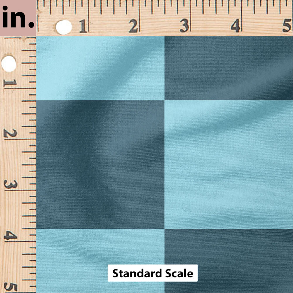 Ruler Scale for Checkerboard (Blue) by Hey Cute Design