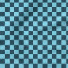 Checkerboard (Blue) | Summer Fabric Design | Hey Cute Design