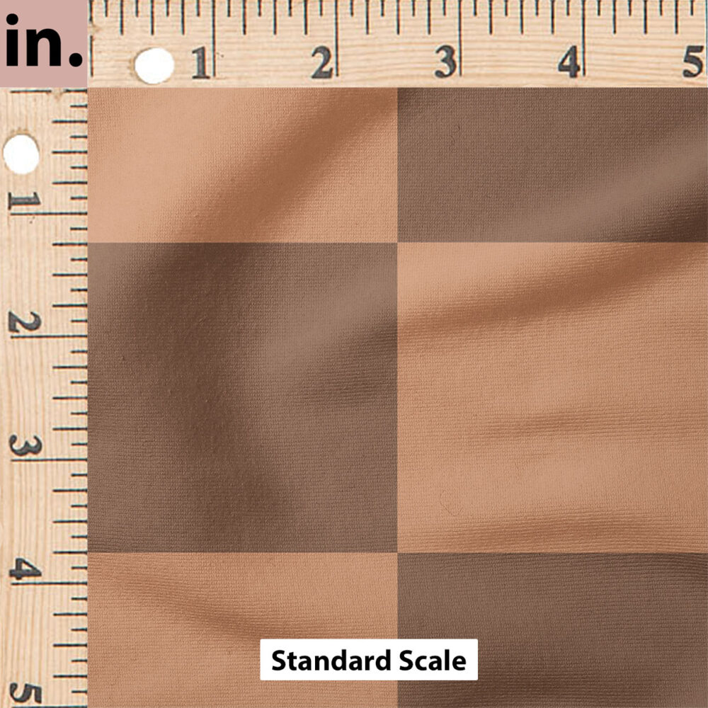 Ruler Scale for Checkerboard (Brown) by Hey Cute Design