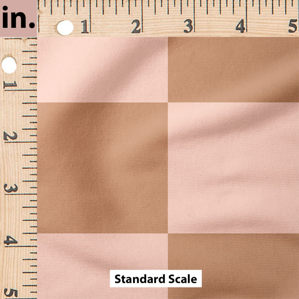 Ruler Scale for Checkerboard (Pink and Tan) by Hey Cute Design