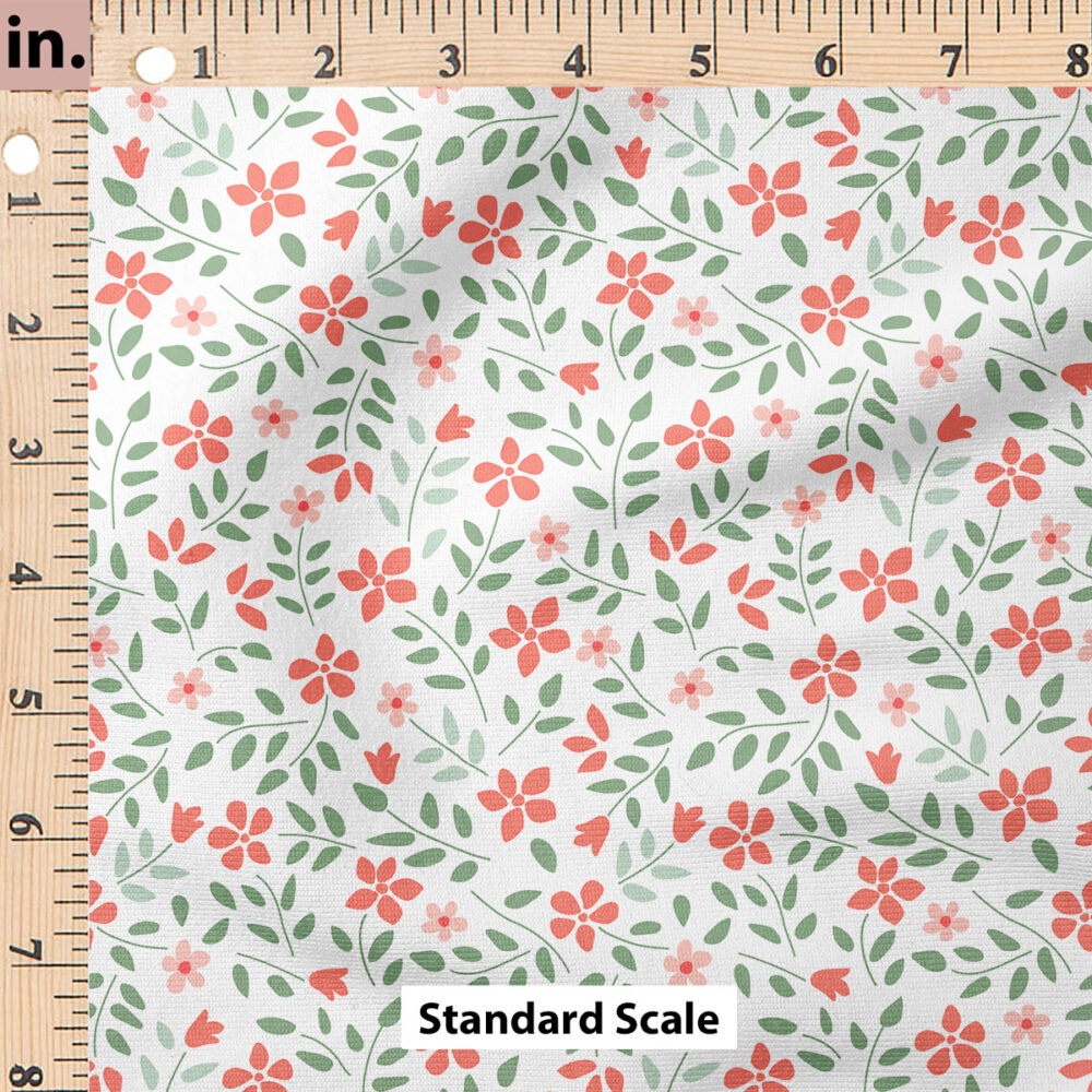 Ruler Scale for Holiday Floral by Hey Cute Design