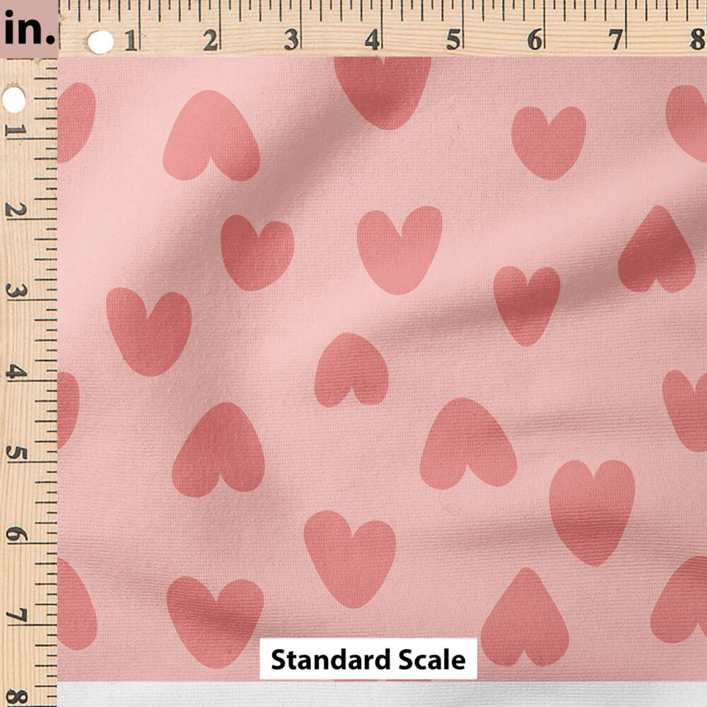 Ruler Scale for Hearts (Pink) by Hey Cute Design