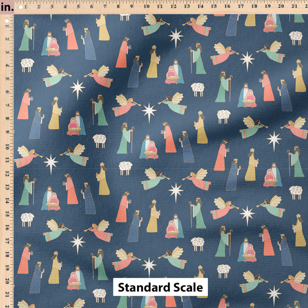 Ruler Scale for Nativity (Blue) by Hey Cute Design