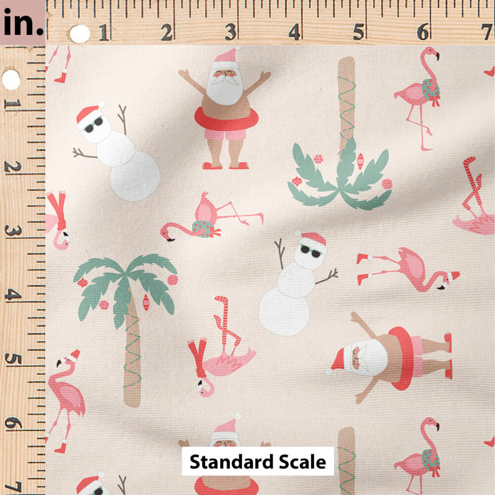 Ruler Scale for Santa and Snowmen (Pink) by Hey Cute Design