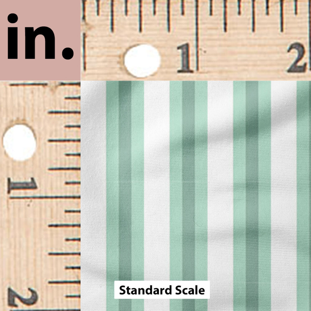 Ruler Scale for Stripe (Green) by Hey Cute Design