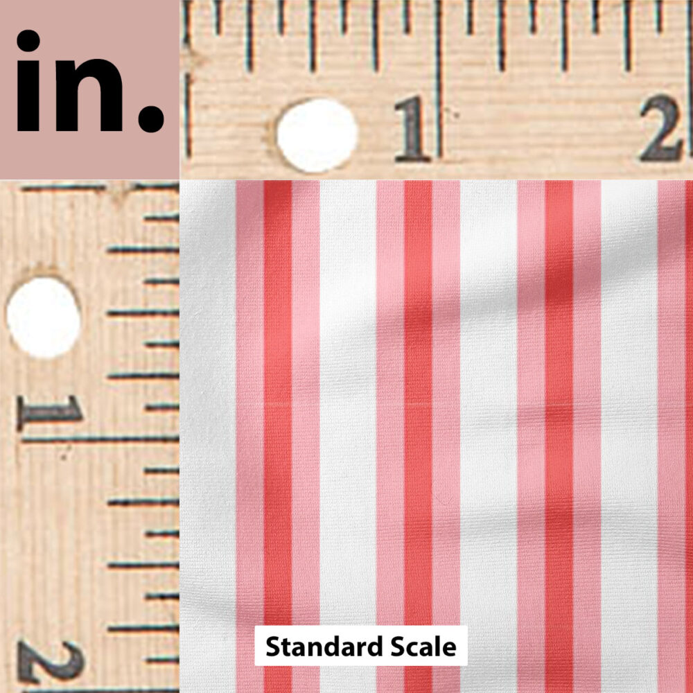 Ruler Scale for Stripe (Red) by Hey Cute Design