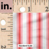 Ruler Scale for Stripe (Red) by Hey Cute Design