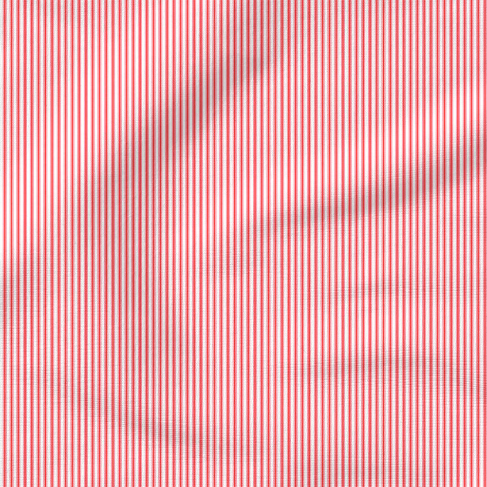 Stripe (Red) | Christmas Fabric Design | Hey Cute Design