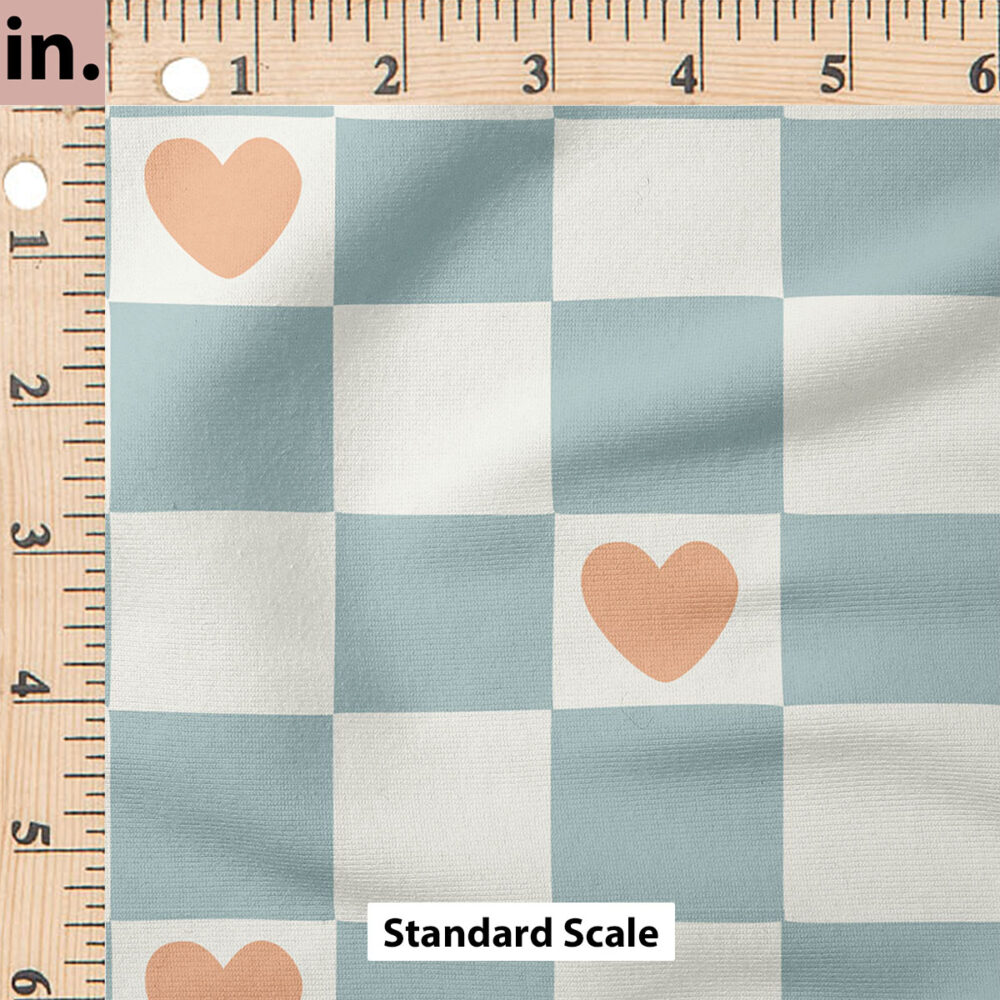 Ruler Scale for Heart Checker (Neutral Blue) by Hey Cute Design