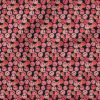 Smiles (Black) | Valentine's Day Fabric Design | Hey Cute Design