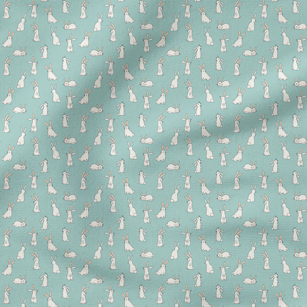 Bunnies (Teal) | Spring