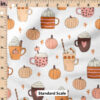 Food and Beverages Fabric Design | Hey Cute Design