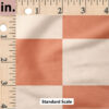 Ruler Scale for Rust Checkerboard by Hey Cute Design