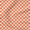 Rust Checkerboard | Autumn Fabric Design | Hey Cute Design