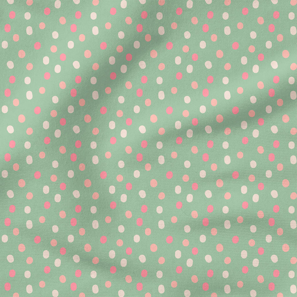 Multi Dot | Spring Fabric Design | Hey Cute Design