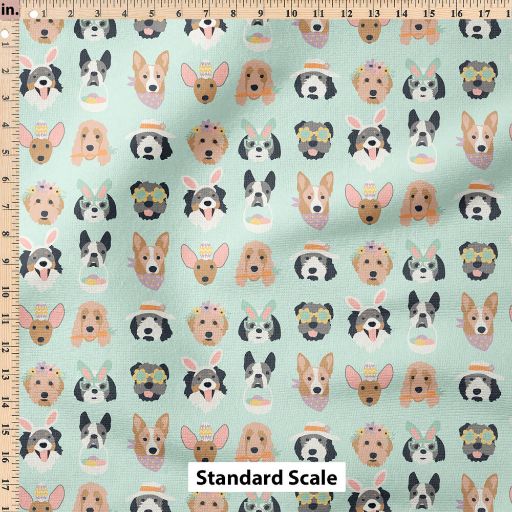 Ruler Scale for Easter Pups (Green) by Hey Cute Design