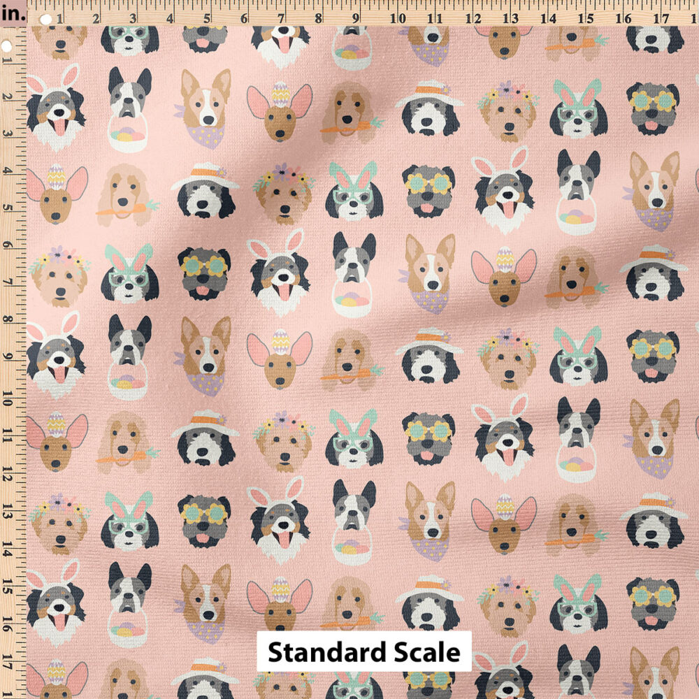 Ruler Scale for Easter Pups (Peach) by Hey Cute Design