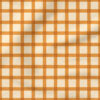 Plaid (Orange) | Seasonal Fabric Design | Juniper Row Design