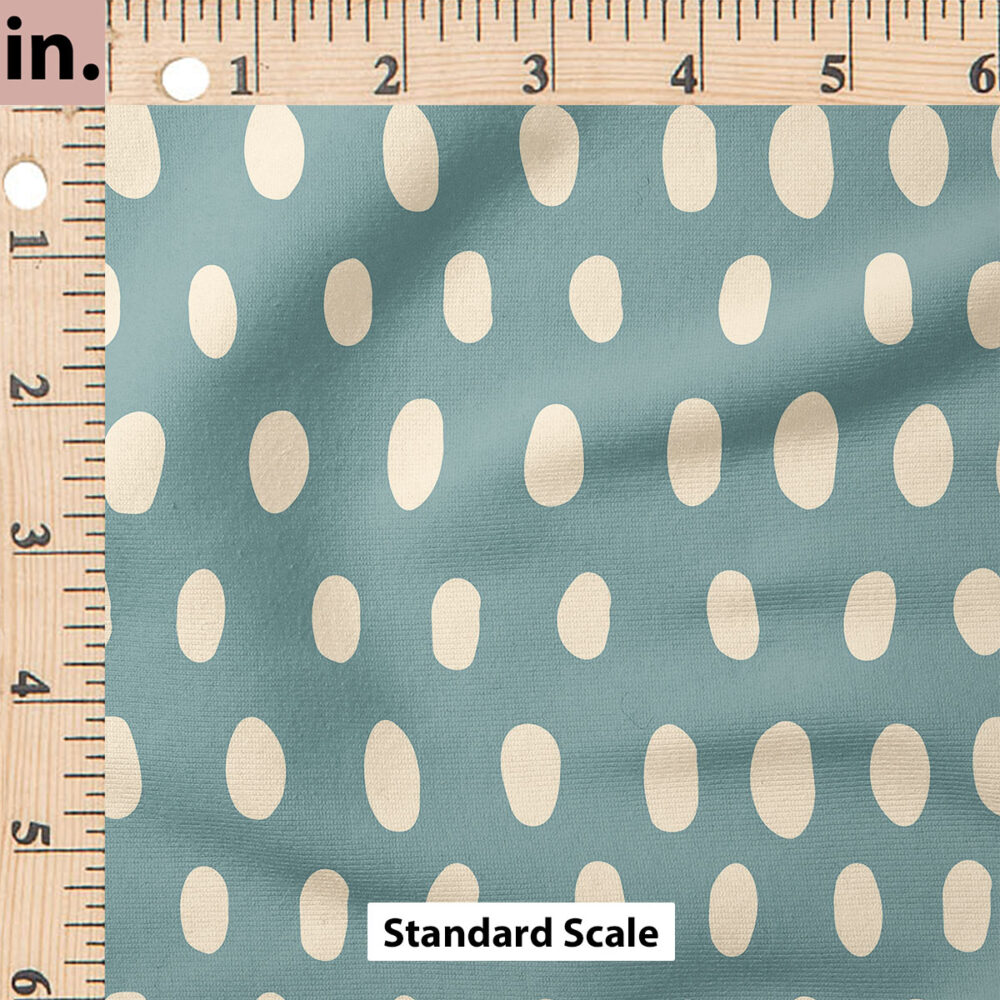 Ruler Scale for Polka Dot (Blue) by Juniper Row Design