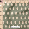 Ruler Scale for Polka Dot (Green) by Juniper Row Design