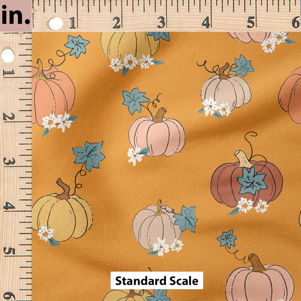 Ruler Scale for Sweet Pumpkin (Orange) by Juniper Row Design