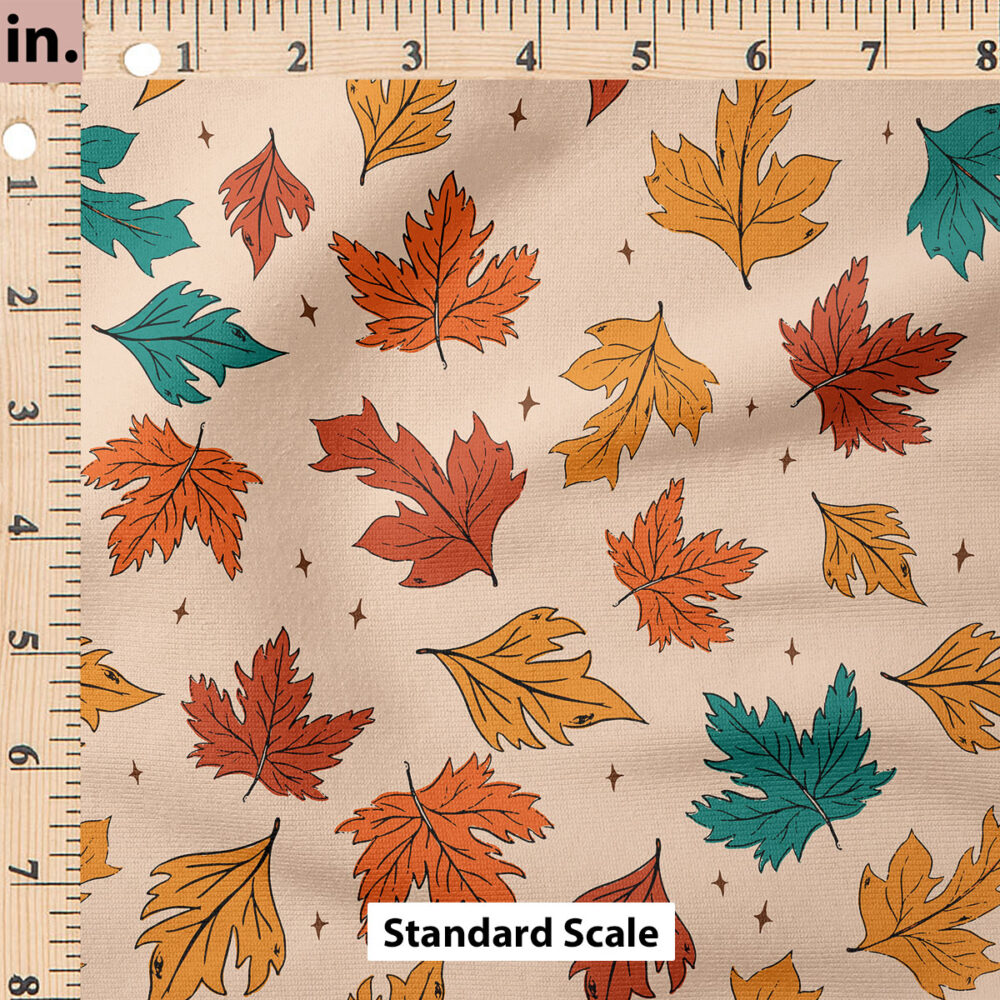 Ruler Scale for Fallen Leaves by Juniper Row Design