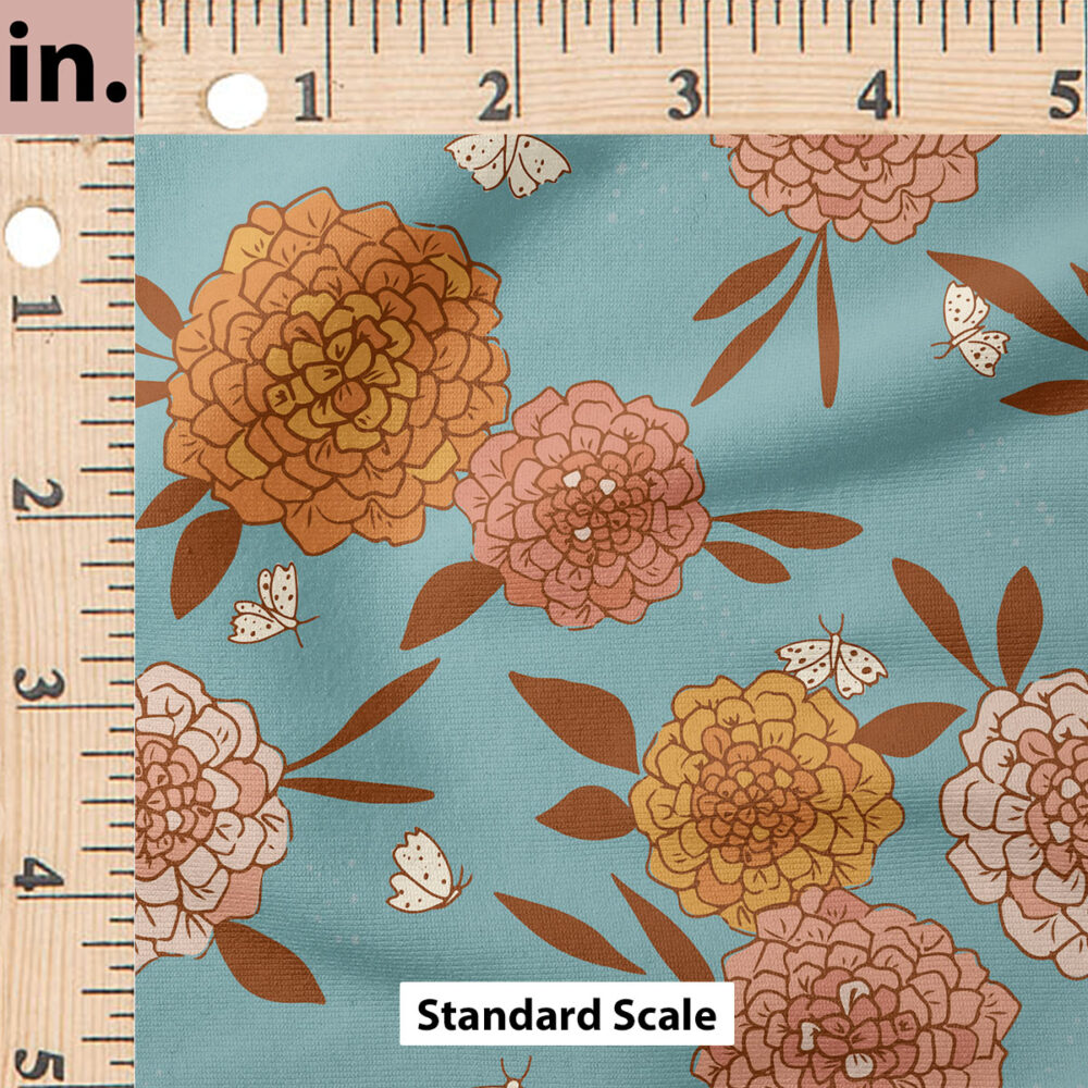 Ruler Scale for Enchanted Flora (Blue Steel) by Juniper Row Design