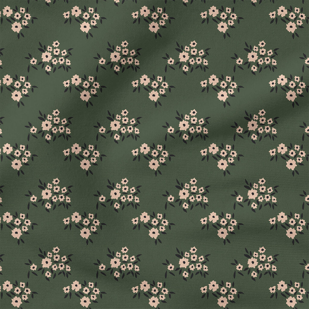 Simply Sweet (Green) | Seasonal Fabric Design | Juniper Row Design