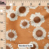 Ruler Scale for Sunflower Magic (Rust) by Juniper Row Design